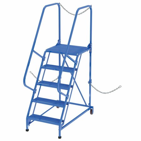 VESTIL 5 Perf Step Semi Trailer Ladder BL LAD-STAL-5-P